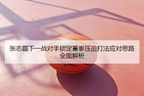 张志磊下一战对手锁定重拳压迫打法应对思路全面解析